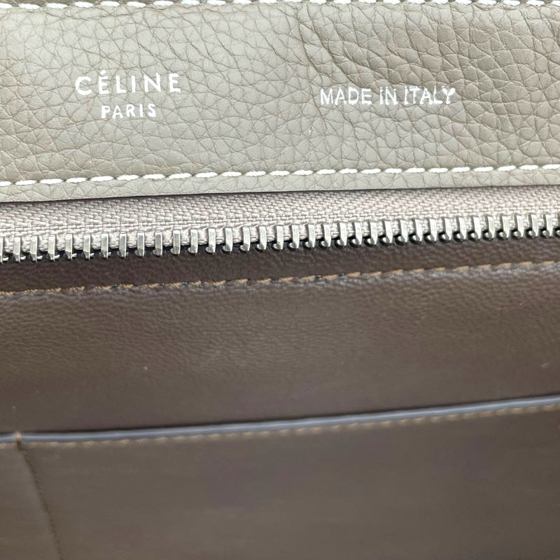 セリーヌ CELINE トラペーズ ミディアム 169543 グレージュ カーフ レディース ハンドバッグ