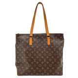ルイ・ヴィトン LOUIS VUITTON カバ・メゾ M51151 ブラウン モノグラムキャンバス レディース トートバッグ