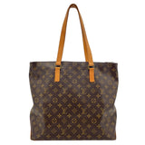 ルイ・ヴィトン LOUIS VUITTON カバ・メゾ M51151 ブラウン モノグラムキャンバス レディース トートバッグ