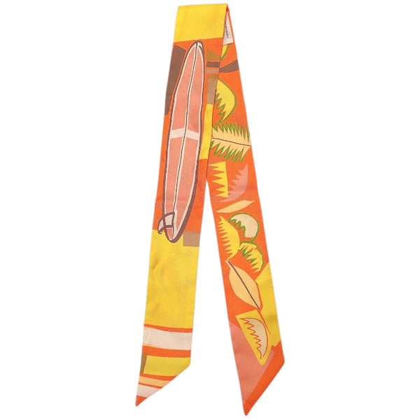 エルメス HERMES ツイリー Sea Surf and Fun シルク レディース スカーフ