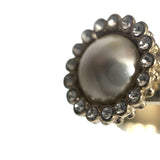 シャネル CHANEL パールモチーフリング　 ゴールド メタル　ストラス　パール アクセサリー
