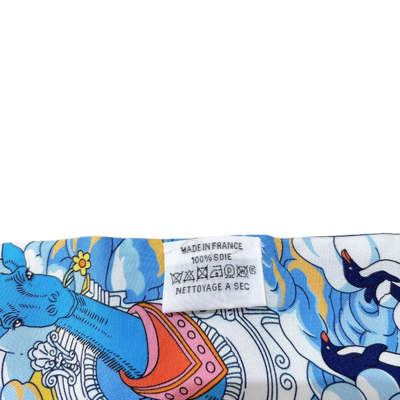 エルメス HERMES ツイリー　SOR　MON　NUAGE　 マルチカラー シルク レディース スカーフ
