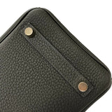 エルメス HERMES バーキン25 ヴェルソ B刻 ヴェールマキ・ブループリュム ゴールド金具 トゴ レディース ハンドバッグ