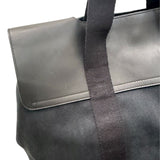 エルメス HERMES ヴァルパライソMM ブラック トワル・レザー ユニセックス ハンドバッグ