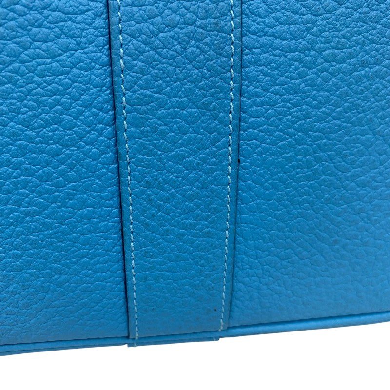 エルメス HERMES ガーデンパーティPM D刻 ブルーノール シルバー金具 ネゴンダ レディース トートバッグ