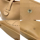 エルメス HERMES エヴリン1 PM □L刻印 タバックキャメル シルバー金具 トリヨンクレマンス レディース ショルダーバッグ