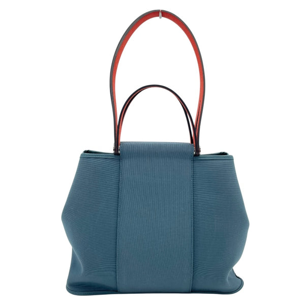 エルメス HERMES カバッグPM T刻印 ブルートンペットxルージュ トワル/ハンター レディース ショルダーバッグ