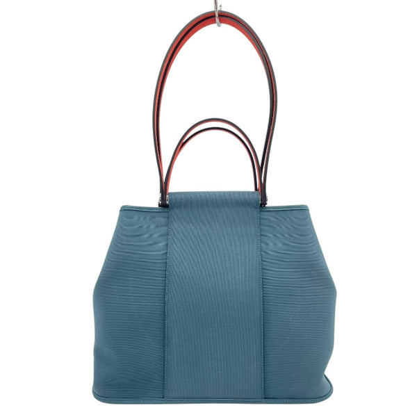エルメス HERMES カバッグPM T刻印 ブルートンペットxルージュ トワル/ハンター レディース ショルダーバッグ