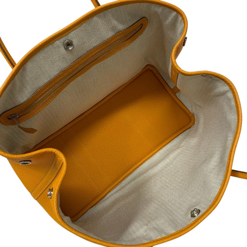 エルメス HERMES ガーデンパーティPM X刻 ムタード シルバー金具 ネゴンダ レディース トートバッグ
