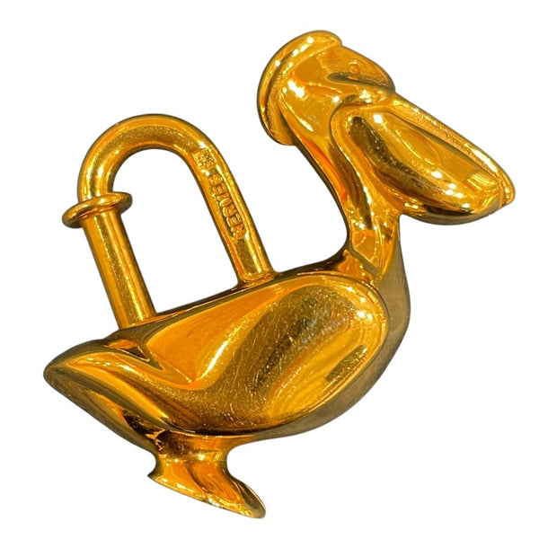 エルメス HERMES ペリカン カデナ　 ゴールド メタル アクセサリー