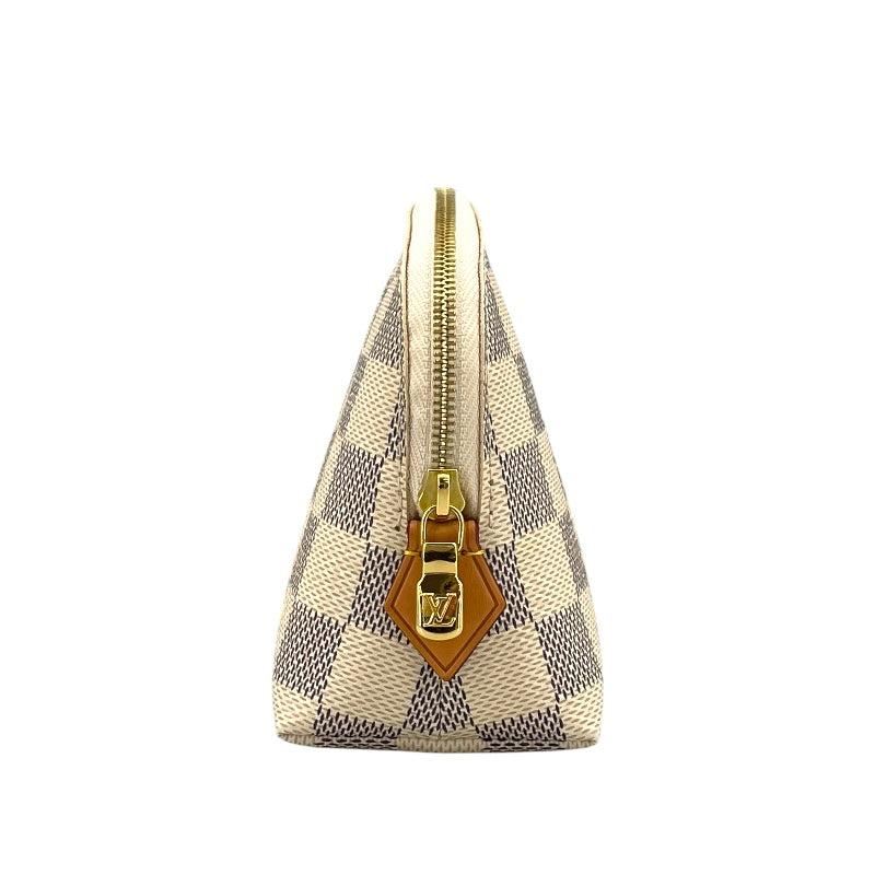ルイ・ヴィトン LOUIS VUITTON ポシェット・コスメティック N60024 ホワイト ダミエ・アズール レディース ポーチ