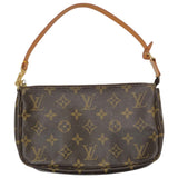 ルイ・ヴィトン LOUIS VUITTON ポシェット・アクセソワール M51980 ブラウン キャンパスモノグラム レディース ハンドバッグ