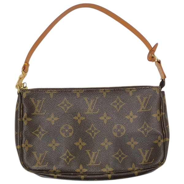 ルイ・ヴィトン LOUIS VUITTON ポシェット・アクセソワール M51980 ブラウン キャンパスモノグラム レディース ハンドバッグ