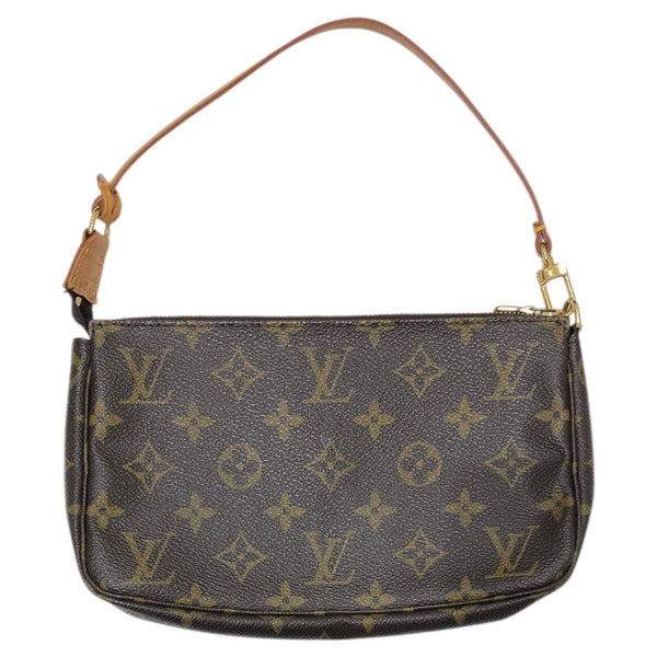 ルイ・ヴィトン LOUIS VUITTON ポシェット・アクセソワール M51980 ブラウン キャンパスモノグラム レディース ハンドバッグ