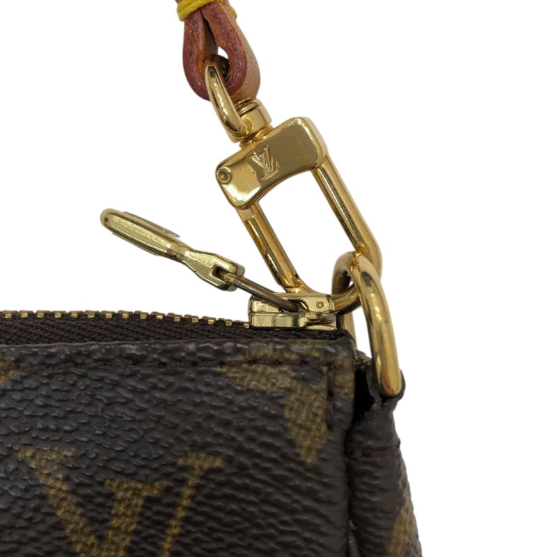 ルイ・ヴィトン LOUIS VUITTON ポシェット・アクセソワール M51980 ブラウン キャンパスモノグラム レディース ハンドバッグ