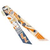 エルメス HERMES ツイリー Parade en Fanfare マルチカラー シルク レディース スカーフ