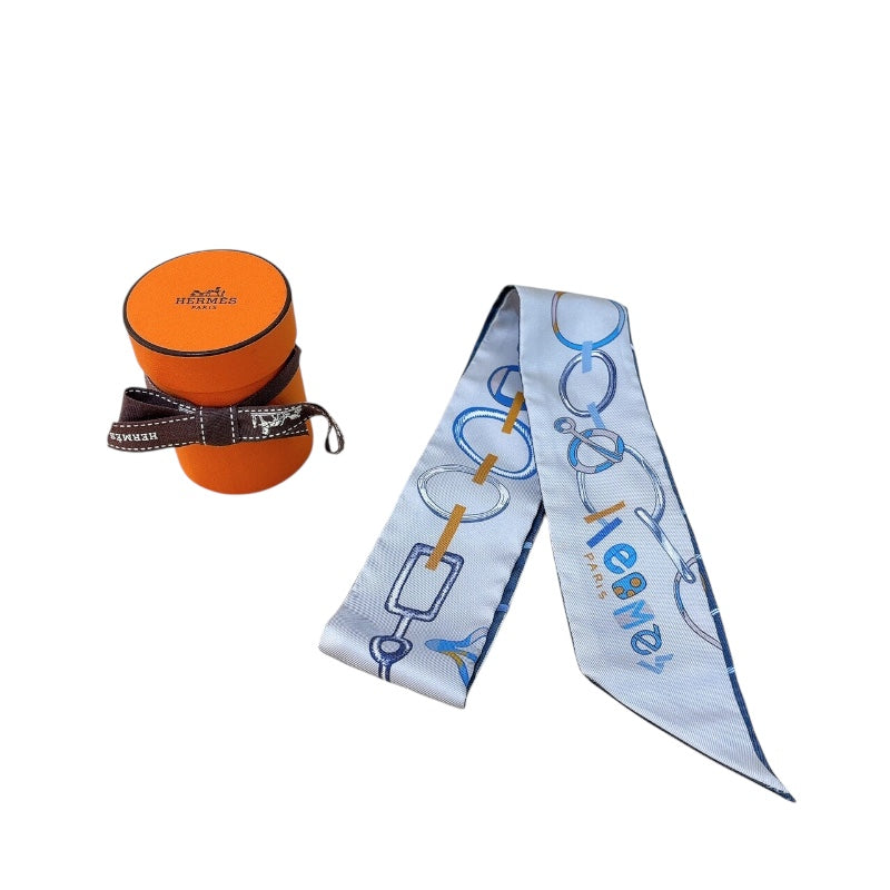エルメス HERMES ツイリーDO RE　BOUCLES マルチカラー シルク レディース スカーフ