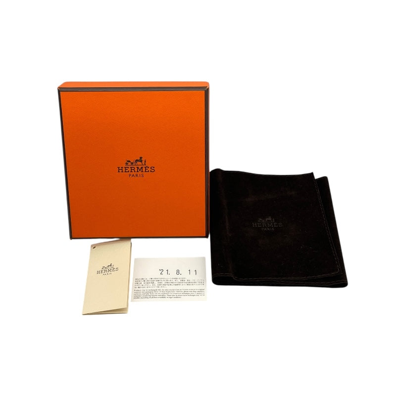 エルメス HERMES ポップアッシュミニネックレス フューシャ シルバー金具 メタル アクセサリー