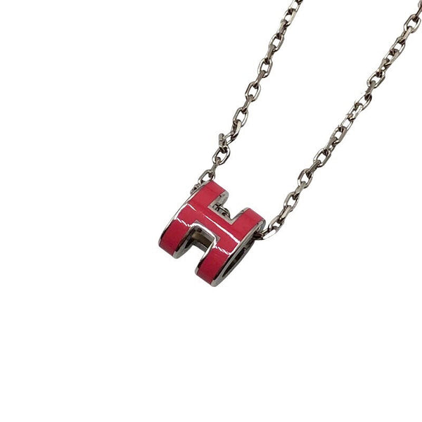 エルメス HERMES ポップアッシュミニネックレス メタル アクセサリー