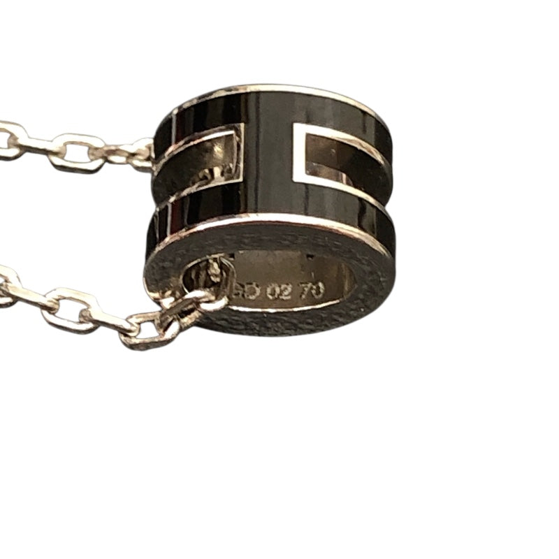 エルメス HERMES ポップアッシュミニネックレス SV ジュエリー