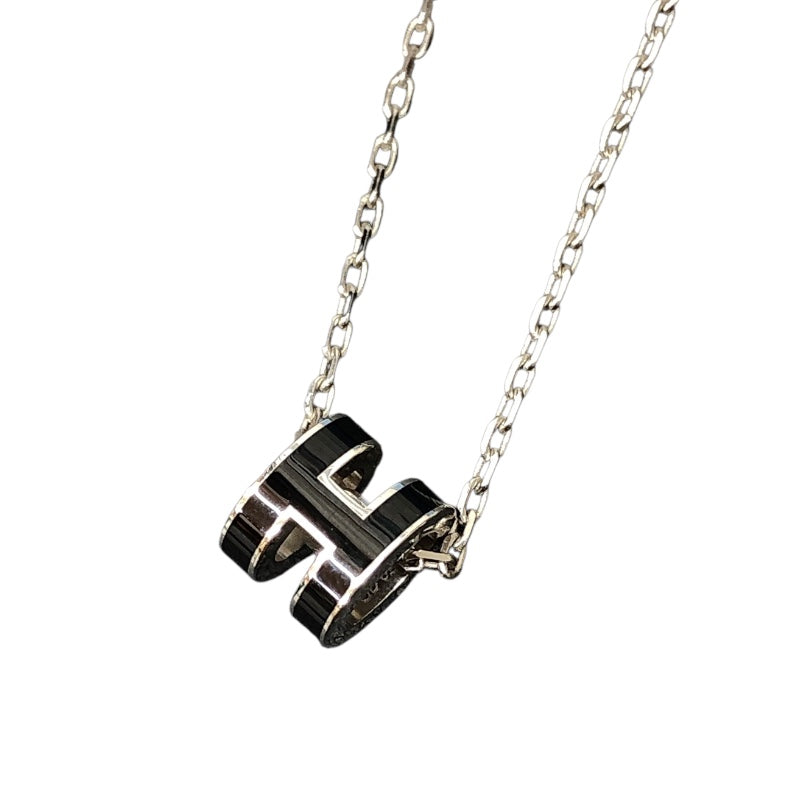 エルメス HERMES ポップアッシュミニネックレス SV ジュエリー