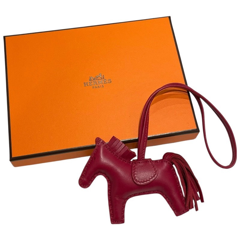 エルメス HERMES ロデオPM Y刻 ルビー アニョーミロ レディース チャーム