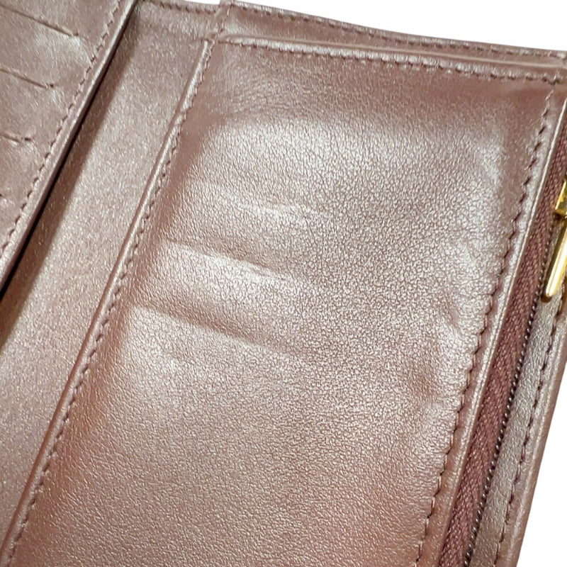 シャネル CHANEL タイムレス クラシック ミディアムウォレット AP0232 ブラック ゴールド金具 キャビアスキン レディース 三つ折り財布