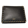 ヴァレンティノ VALENTINO ロックスタッズ　ショルダーウォレット ブラック レザー レディース ショルダーバッグ