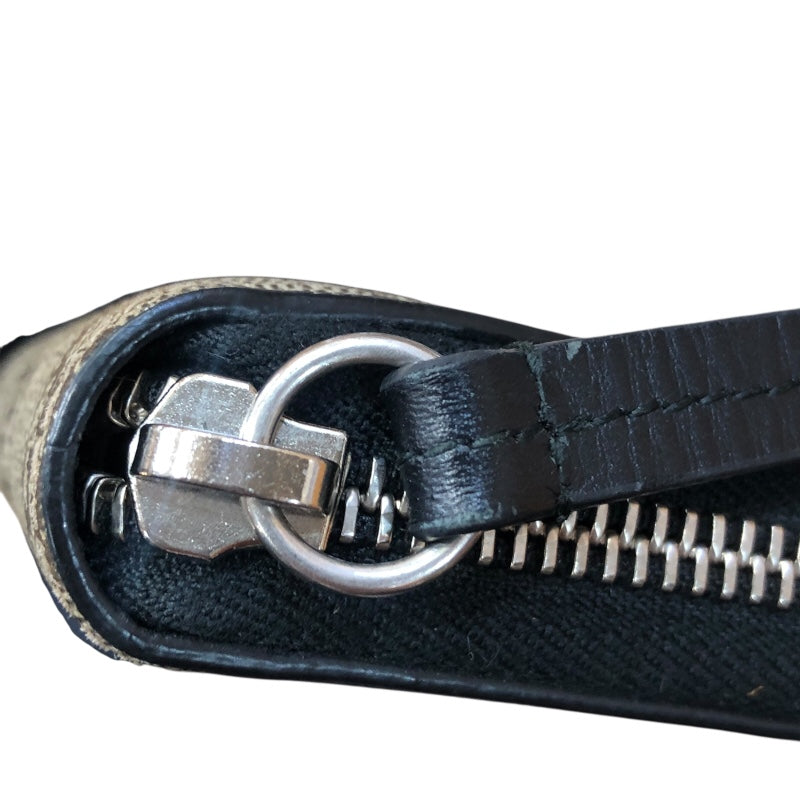 グッチ GUCCI ラウンドファスナーウォレット 451273 ブラウン GGスプリーム ユニセックス 長財布
