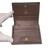 グッチ GUCCI コンパクトウォレット ディズニーコラボ 648121 ブラウン GGスプリーム レディース 二つ折り財布