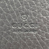 グッチ GUCCI ダブルGカードケース ウォレット 456126 ブラック レザー ユニセックス カードケース