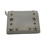 ジミーチュウ JIMMY CHOO コンパクトウォレット レザー レディース 二つ折り財布