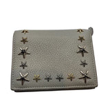 ジミーチュウ JIMMY CHOO コンパクトウォレット レザー レディース 二つ折り財布