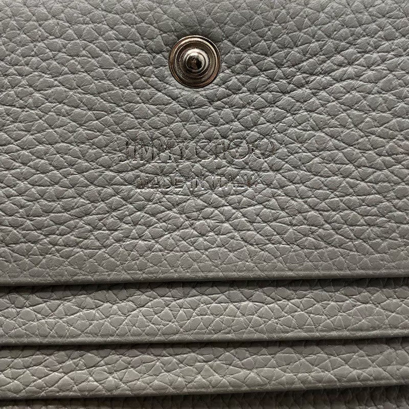 ジミーチュウ JIMMY CHOO コンパクトウォレット レザー レディース 二つ折り財布
