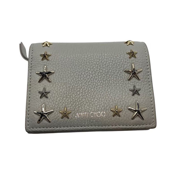 ジミーチュウ JIMMY CHOO コンパクトウォレット レザー レディース 二つ折り財布