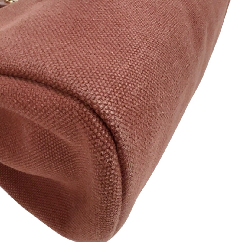 エルメス HERMES エールバックサックアドPM □E刻印　（2001年製造） ブラウン　ゴールド金具 トワル/ヴァッシュハンター レディース リュック・デイパック