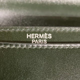 エルメス HERMES サックアデペッシュ27 □O刻 ヴェールフォンセ シルバー金具 ボックスカーフ メンズ ハンドバッグ