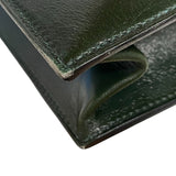 エルメス HERMES サックアデペッシュ27 □O刻 ヴェールフォンセ シルバー金具 ボックスカーフ メンズ ハンドバッグ