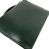 エルメス HERMES サックアデペッシュ27 □O刻 ヴェールフォンセ シルバー金具 ボックスカーフ メンズ ハンドバッグ