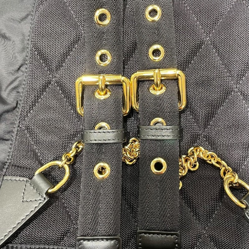 バーバリーロンドン BURBERRY LONDON バックパック 4016622 ブラック ゴールド金具 ナイロン ユニセックス リュック・デイパック