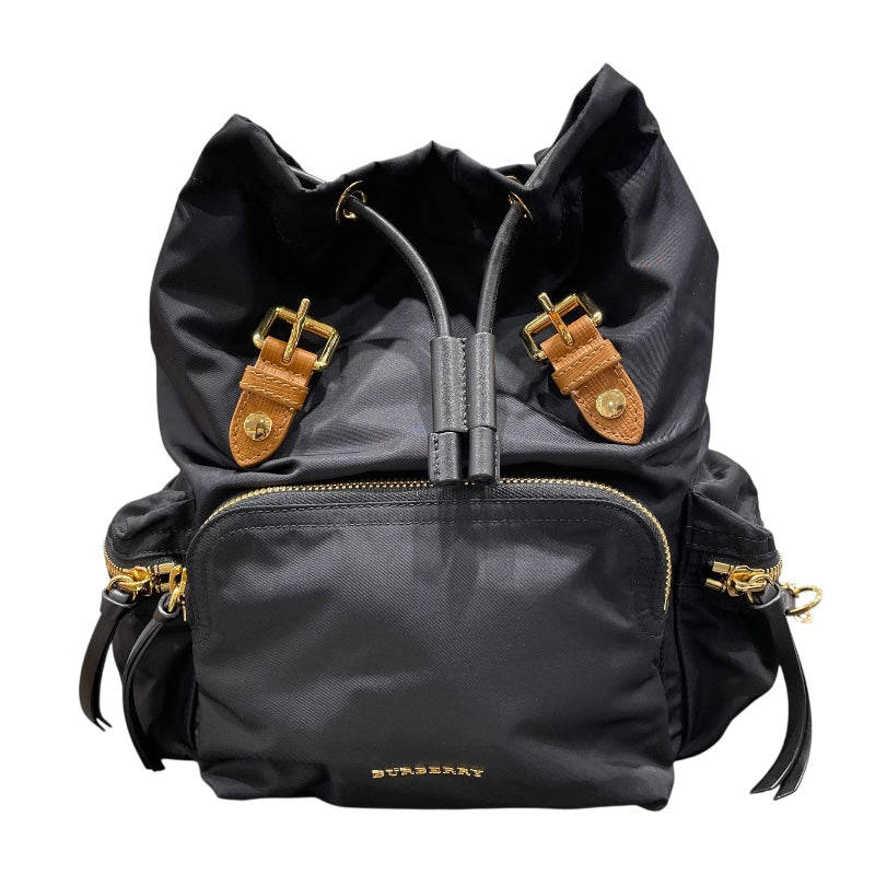 バーバリーロンドン BURBERRY LONDON バックパック 4016622 ブラック ゴールド金具 ナイロン ユニセックス リュック・デイパック