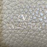 ヴァレンティノ VALENTINO ロックスタッズスモールボストンバッグ ドープ/ゴールド金具 カーフ カーフ レディース ハンドバッグ