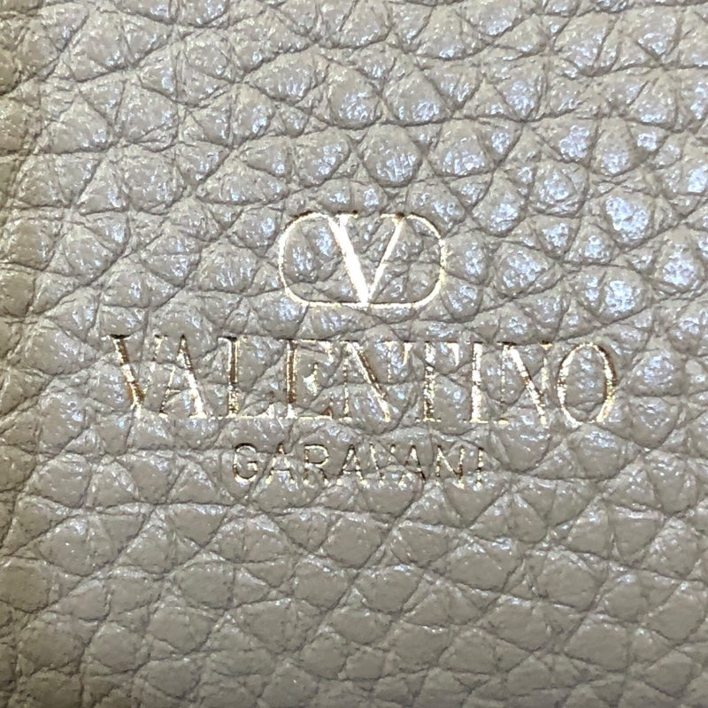 ヴァレンティノ VALENTINO ロックスタッズスモールボストンバッグ ドープ/ゴールド金具 カーフ カーフ レディース ハンドバッグ