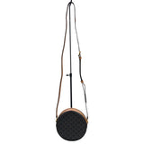 セリーヌ CELINE トリオンフラウンドパース 10G342 ブラウン　GD金具 トリオンフキャンパス ユニセックス ショルダーバッグ