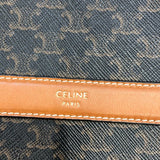 セリーヌ CELINE トリオンフラウンドパース 10G342 ブラウン　GD金具 トリオンフキャンパス ユニセックス ショルダーバッグ