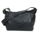 プラダ PRADA トライアングルロゴ ショルダーバッグ 2VH165 ブラック ヴィッテロダイノレザー メンズ ショルダーバッグ