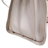 サンローラン SAINT LAURENT サックドジュール　スモール 464960 アイボリー　シルバー金具 カーフ レディース トートバッグ
