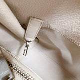 サンローラン SAINT LAURENT サックドジュール　スモール 464960 アイボリー　シルバー金具 カーフ レディース トートバッグ