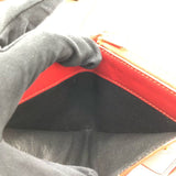 サンローラン SAINT LAURENT 2つ折り財布 403723 レッド×GD金具 グレインレザー レディース 二つ折り財布