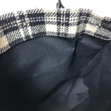 サンローラン SAINT LAURENT ノエ N S トートバッグ 631682 ブラック/ホワイト ウール・レザー レディース トートバッグ